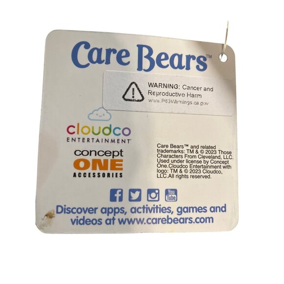 Care Bears Embroidered White Baseball Cap Adjustable Fit - Picture 2 of 10